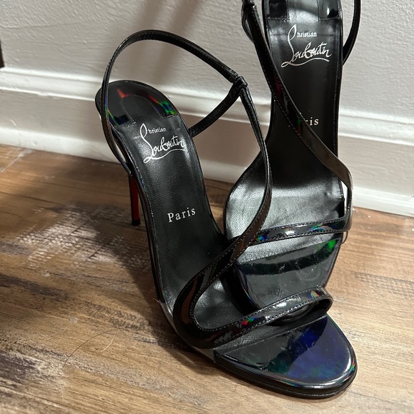 Christian Louboutin Shoes - Rosalie 100 Patent Sandal